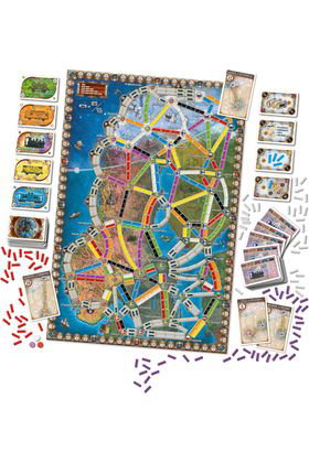 Asmodee ¡Aventureros al Tren! Aurora Boreal