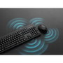 Kensington Kit de teclado y ratón recargable KM270 EQ Negro
