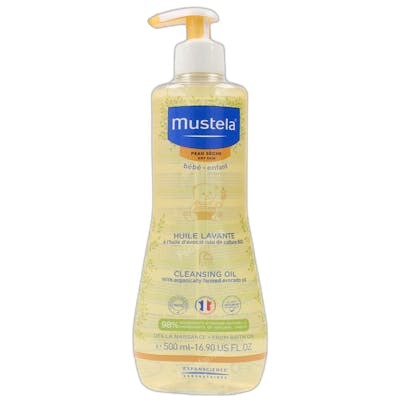 Mustela Aceite de Baño y Ducha para Piel Seca 500 ml