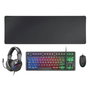 Combo pack mcprgb3 negro mars gaming alfombrilla xxl + teclado tkl h-mech frgb + ratÓn rgb flow con hasta 3200dpi + auriculares