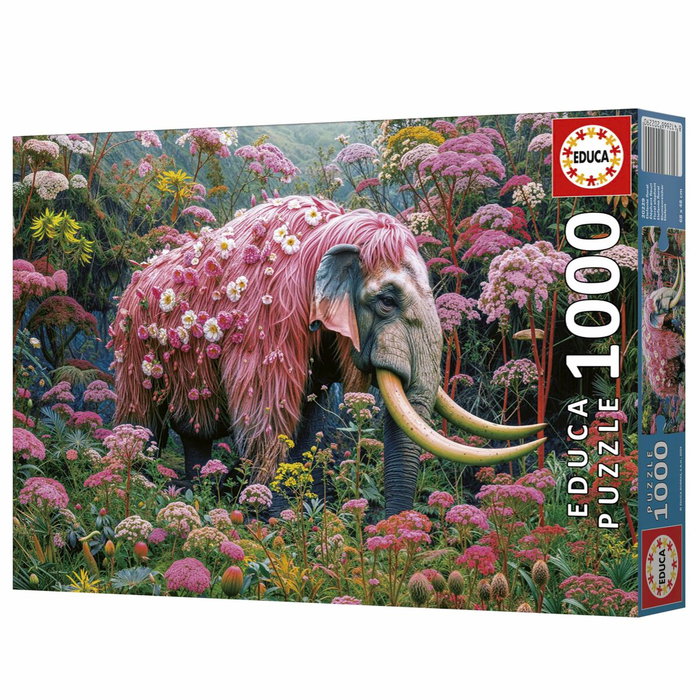 Educa Puzzle 1000 piezas Elefante Floral Educa Puzzle 1000 piezas Elefante Floral