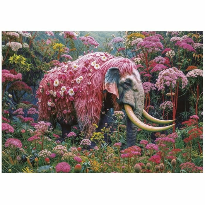 Educa Puzzle 1000 piezas Elefante Floral Educa Puzzle 1000 piezas Elefante Floral