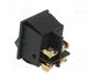 ORNO Interruptor Rocker DPST Verde OFF-ON