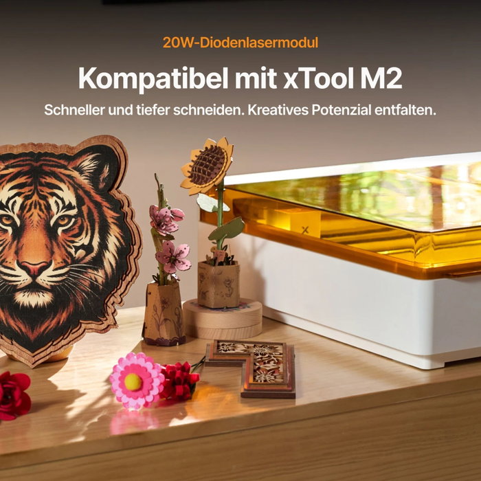 xTool Módulo láser de diodo de 20W para xTool M2 xTool Módulo láser de diodo de 20W para xTool M2