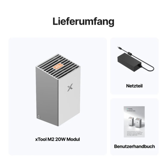 xTool Módulo láser de diodo de 20W para xTool M2 xTool Módulo láser de diodo de 20W para xTool M2