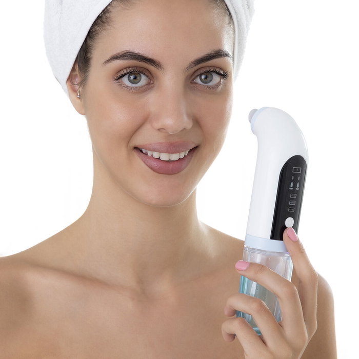 Pack Hidrolimpiador Facial de Impurezas Recargable y Gel Limpiador Facial Rice Joypure 200 ml InnovaGoods