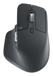 Logitech MX Master 3S, Ratón Inalámbrico Ergonómico de Alto Rendimiento, 8000 DPI, Seguimiento sobre Cristal, Clics Discretos, Bluetooth, para Windows, Linux y Chrome