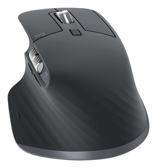 Logitech MX Master 3S, ratón inalámbrico ergonómico 8000 DPI Grafito