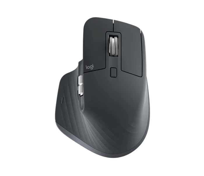 Logitech MX Master 3S, ratón inalámbrico ergonómico 8000 DPI Grafito