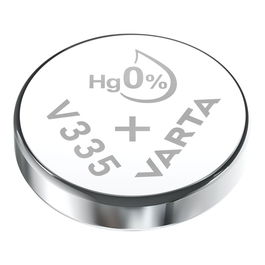 Varta V335 / SR512SW Pila Botón Óxido de Plata 1.55V Ø5.8 x 1.25mm Blister 1 Ud