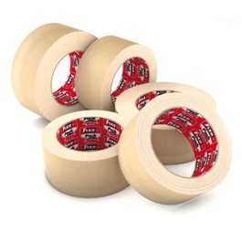 Fixo Pack de 6 rollos de precinto PP acrílico bajo ruido 48mm x 66m transparente