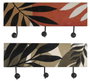 DKD Home Decor Perchero de Pared de Hojas Multicolor