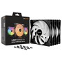 be quiet! Light Wings LX BL130 140 mm Pack de 3 ventiladores PWM de alta velocidad en negro
