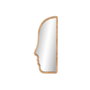 DKD Home Decor Espejo de Ratán y Cristal Natural 50x4x120 cm