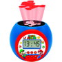 LEXIBOOK Reloj Despertador Super Mario Bros Proyector con Pantalla LCD Retroiluminada, Alarma con Repetición, Temporizador y Proyección de Mario en Techo