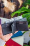 Zoozie Bags Arsenal Cartera de Piel para Hombre, Color Antracita, RFID