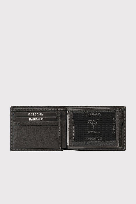 Zoozie Bags Arsenal Cartera de Piel para Hombre, Color Antracita, RFID