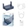 Cudy AX3000 Router Wi-Fi 6 (802.11ax) 2.5G Ethernet Portátil con Puerto USB, VPN y Antenas Externas, Color Azul