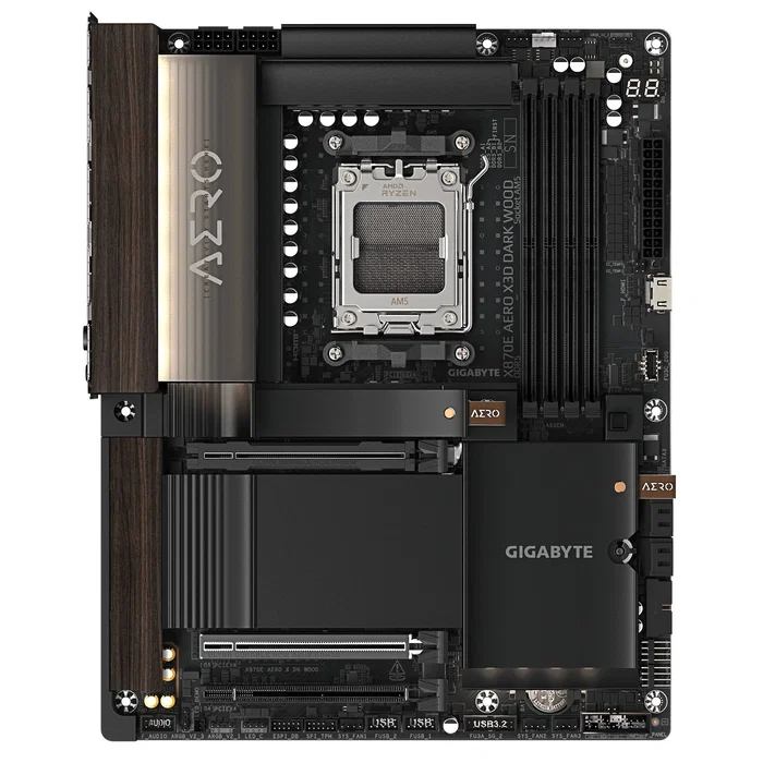 Gigabyte X870E AERO X DK WOOD, Socket AM5, DDR5, ATX Gigabyte X870E AERO X DK WOOD, Socket AM5, DDR5, ATX