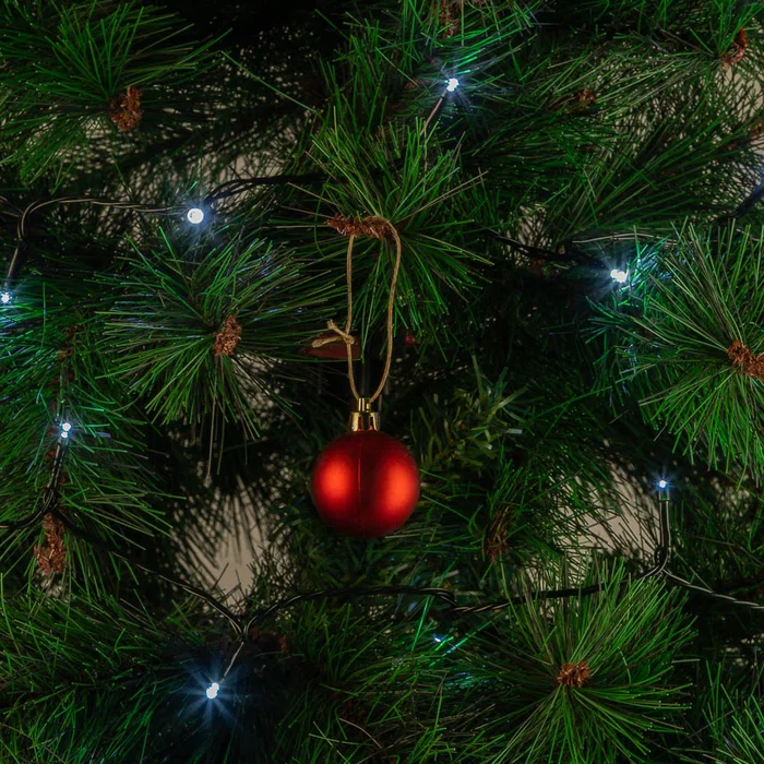 HO Guirnalda LED Exterior IP65 50M Blanca Cálida 8 Modos - Referencia HO-XMAS-073-IP65-50M-WW