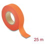 DeLOCK 22005 Cinta aislante naranja 25 m x 19 mm