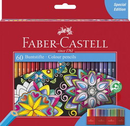 Lapices De Colores Faber-Castell Estuche De 60