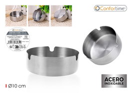 Confortime Cenicero Acero 10 cm (36 Unidades)