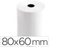 Q-connect Rollo Sumadora Térmico 80 mm Ancho x 60 mm Diámetro Sin Bisfenol A