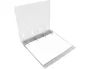 Liderpapel Carpeta con 4 Anillas Mixtas Transparente y Recambio A4