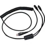 Honeywell CBL-720-300-C00 Cable de Serie PS/2 Negro 3 m Hembra-Hembra Compatible con Xenon, Voyager, Hyperion, Granit