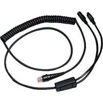 Honeywell CBL-720-300-C00 Cable de Serie PS/2 Negro 3 m Hembra-Hembra Compatible con Xenon, Voyager, Hyperion, Granit