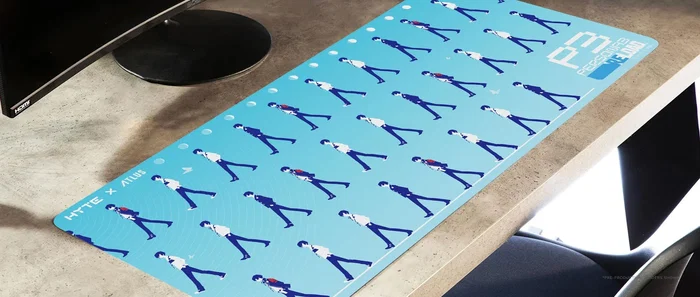 Hyte P3 Reload Protagonist 1 Alfombrilla de Ratón Gaming, Desk Pad XXL 900x400mm, Multicolor, Bordes Rematados, Superficie Estampada Persona 3 Reload