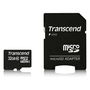 Transcend TS32GUSDHC10 Tarjeta MicroSDHC de 32 GB Clase 10 con Adaptador