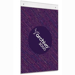 Archivo 2000 Expositor Mural Vertical Din A4 Cristal Transparente 210x325 mm