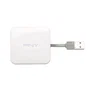 PNY Lector de Tarjetas de Memoria SD y Micro SD USB Plug & Play, Compatible con Windows, Mac y Linux con 1 Año de Garantía