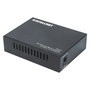 Intellinet 508193 Convertidor de Medios SFP+ a RJ45 10G, 10GB-T a 10GB-R, 10 GbE, 1 Puertos 10GB SFP+ y 1 RJ45, Velocidad hasta 10000 Mbit/s, 100 m, Negro
