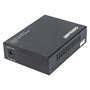 Intellinet 508193 Convertidor de Medios SFP+ a RJ45 10G, 10GB-T a 10GB-R, 10 GbE, 1 Puertos 10GB SFP+ y 1 RJ45, Velocidad hasta 10000 Mbit/s, 100 m, Negro