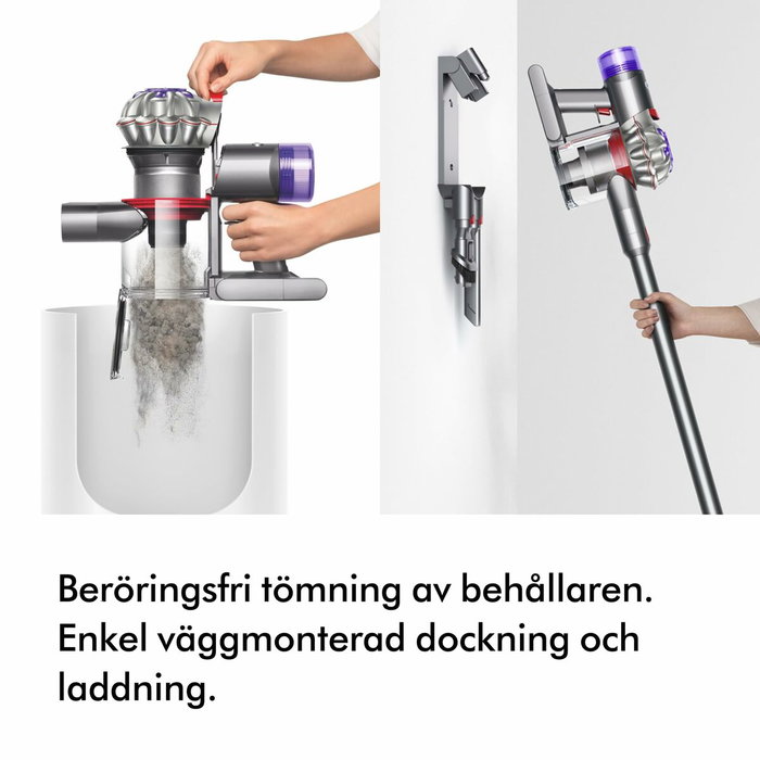 Dyson V8 Advanced Aspiradora de Escoba Plata/Níquel