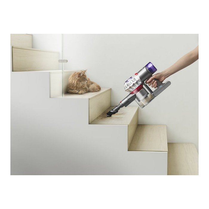 Dyson V8 Advanced Aspiradora Escoba 2 en 1 sin Bolsa para Alfombra, Suelo Duro y Madera Seca