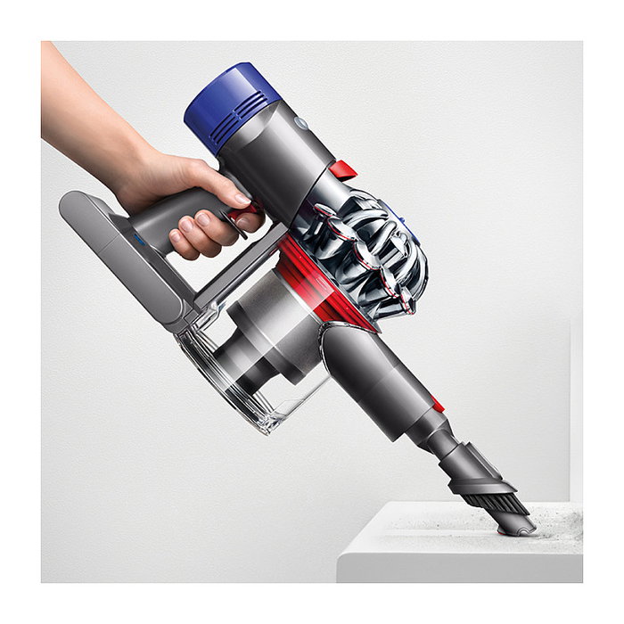 Dyson V8 Advanced Aspiradora Escoba 2 en 1 sin Bolsa para Alfombra, Suelo Duro y Madera Seca