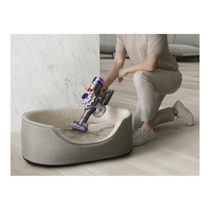 Dyson V8 Advanced Aspiradora Escoba 2 en 1 sin Bolsa para Alfombra, Suelo Duro y Madera Seca