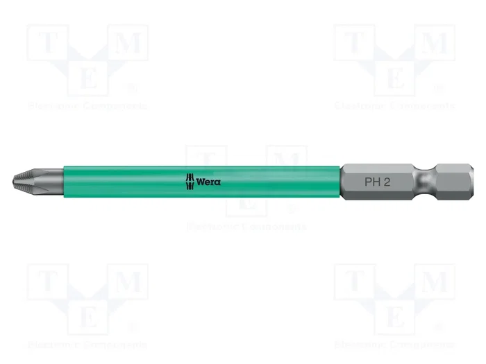 WERA Punta de destornillador Phillips ACR® PH2 de 90 mm WERA Punta de destornillador Phillips ACR® PH2 de 90 mm