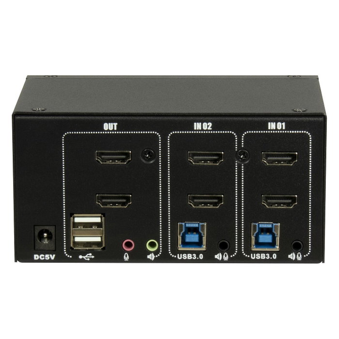 Inter-Tech IPC KVM Switch AS-22HUS HDMI