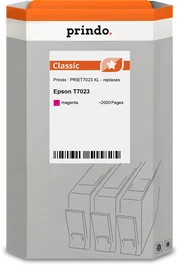 Prindo PRIET7023 Classic XL Cartucho de tinta magenta