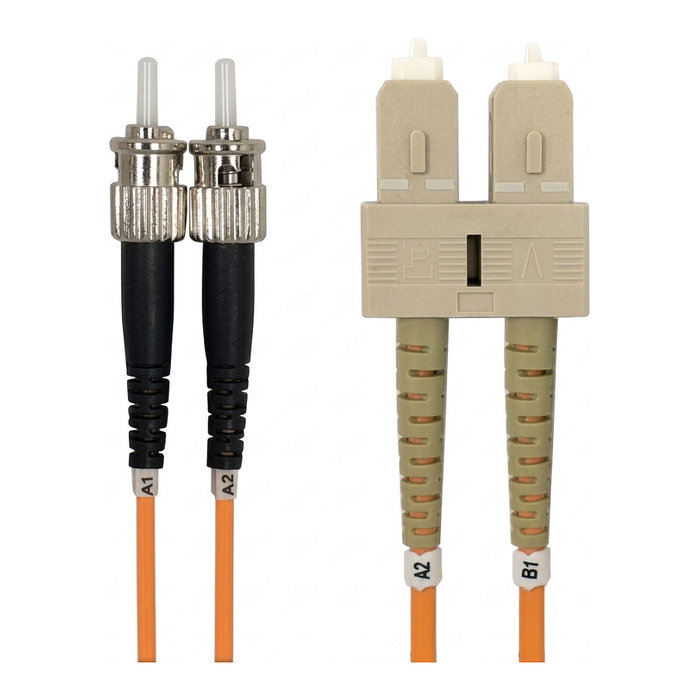 EFB Elektronik Cable de parcheo OM2 ST-SC 2m Naranja EFB Elektronik Cable de parcheo OM2 ST-SC 2m Naranja