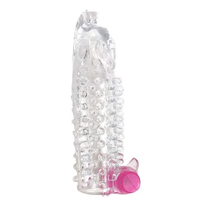 A-gusto Funda para el pene con vibración transparente A-gusto Funda para el pene con vibración transparente