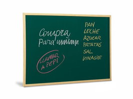 Pizarra Verde Marco Pino 40X60 Cm