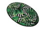 Conceptum Tropik Oval DJT Alfombra de Poliéster Antibacteriana Antideslizante 60 x 90 cm