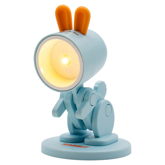 RealPower Linterna LED Blue Rabbit Azul y Naranja RealPower Linterna LED Blue Rabbit Azul y Naranja