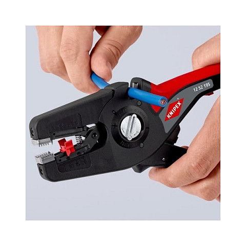 KNIPEX PreciStrip16 Alicate pelacables automático para cables AWG 6-16, 190 mm